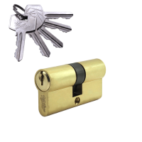 Механизм цилиндровый (5 ключей) V60-5 SB (мат. золото)