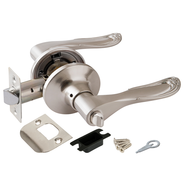 Ручка Punto (Пунто) защелка DK630 SN-BK (6030 SN-B) (фик.) мат.никель