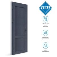 Пластиковая входная дверь VEKA WHS 60 ( 800ш х 2100в ) двухкамерная, Белый/Антрацит