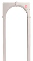 Межкомнатная арка Милано, цвет белый ясень