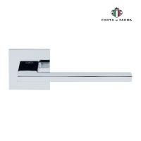 Дверная ручка на розетке PORTA DI PARMA Electra Полированный хром 220.01