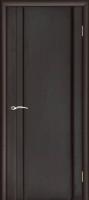 Дверь межкомнатная Техно 1 натуральный шпон венге глухая