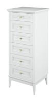 Комод высокий спальня 1710/WHITE