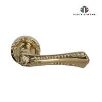 Дверная ручка на розетке PORTA DI PARMA Sissi  PVD Полированное золото 408.06