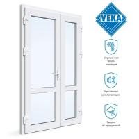 Штульповая входная дверь пвх VEKA WHS 60 ( 1500ш х 2000в ) однокамерная dveri2029