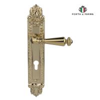 Дверная ручка на планке PORTA DI PARMA Ninfa PVD Полированное золото 2707.06.CYL