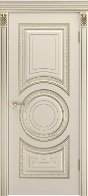 Межкомнатная дверь «Рондо Лакшери В2 ДГ» 2000 x 600 shampanspatinoybeloezoloto