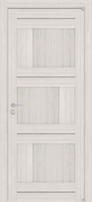 Дверь межкомнатная LIGHT 2180 экошпон серый велюр глухая 600x2000 2180 Kapuchino