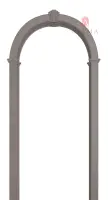 Межкомнатная арка Романская, цвет графит