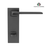 Дверная ручка на планке PORTA DI PARMA Italia Матовый графит 2206.05.WC