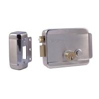 Замок электромеханический  VE042SN R (матовый никель)