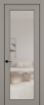 Геометрия 01V ( ПО Сатинированное ) Матовый Каменно-серый Нестандарт