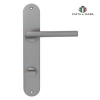 Дверная ручка на планке PORTA DI PARMA Punto Матовый никель 2302.14.WC