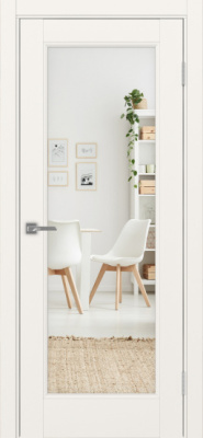 Турин_Neo_501.2 ЭКО-шпон 80*200 Бежевый ЗеркалоЩит