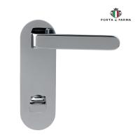 Дверная ручка на планке PORTA DI PARMA Fedra Полированный хром 2113.01.WC