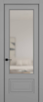 Полотно ELEGANT 021V Матовый Светло-серый Satinato 2000*600 A2 R