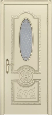 Межкомнатная дверь «Гармония ДО» 2000 x 600 slonovayakostspatinoybeloezoloto