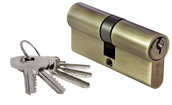 70C AB, ключевой цилиндр (70мм), цвет - античная бронза