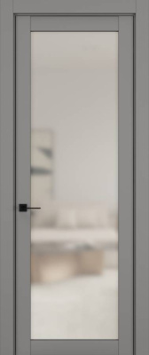 Дверь Керамик серый 2 NC ст.матовое 2000*800 (196) Krona