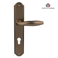 Дверная ручка на планке PORTA DI PARMA Anna Матовый кофе 2609.11.CYL
