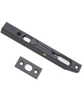 Шпингалет врезной LX140BL (чёрный)