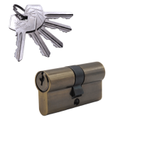 Механизм цилиндровый (5 ключей) V60-5 AB (бронза)