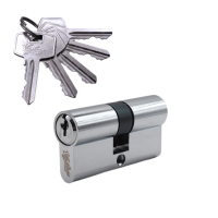 Механизм цилиндровый (5 ключей) V60-5 CP (хром)