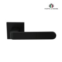Дверная ручка на розетке PORTA DI PARMA Fedra Чёрный  213.03