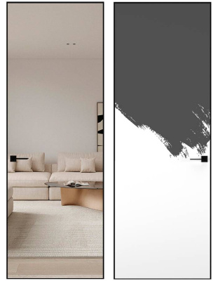 Дверь Под покраску 2 MD 2000*600 (196) R 1 отв кромка черная Eclipse