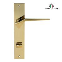 Дверная ручка на планке PORTA DI PARMA Origami  PVD Полированное золото 2405.06.WC