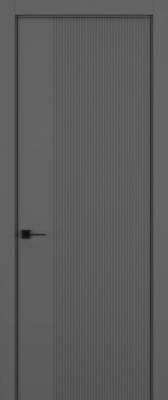 Полотно VERTICAL 04 Матовый Темно-серый 2000*600 A2