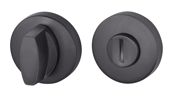 Ручка Armadillo (Армадилло) поворотная BK6.R.URB52 (WC-BOLT BK6/URB) BPVD-77 вороненый никель