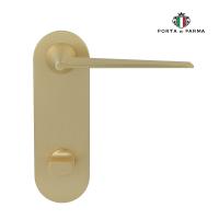 Дверная ручка на планке PORTA DI PARMA Cono Матовое золото 2115.07.WC