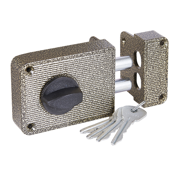 Замок Zenit (Зенит) накладной ЗН 1-3 бронза