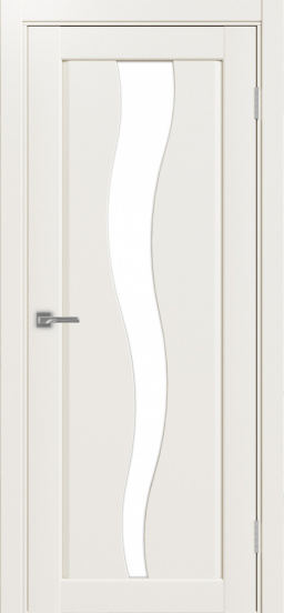 Сицилия_730.121 ЭКО-шпон 80*200 Бежевый LACбелый