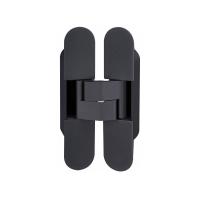 Петля скрытой установки с 3D-регулировкой Eclipse черная 3.0 с декоративными накладками E30200.02.93.640