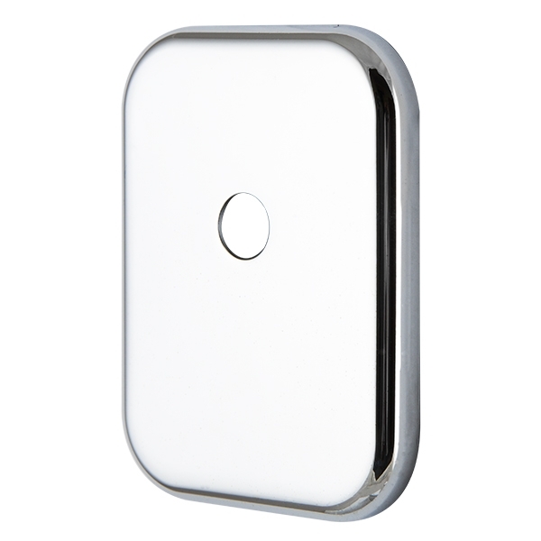 Декоративная Armadillo (Армадилло) Квадратная накладка на цилиндр со штоком BK-DEC SQ (ATC Protector 1) CP-8 Хром