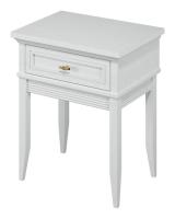 Тумба прикроватная 1 ящик Спальня 1706/WHITE