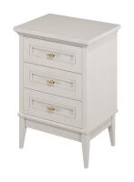 Тумба прикроватная 3 ящика спальня 1704/LATTE