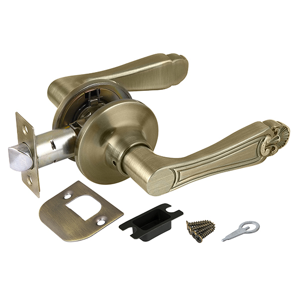 Ручка Punto (Пунто) защелка DK637 AB-PS (6037 AB-P) (без фик.) бронза