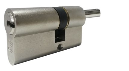 Цилиндровый механизм Guardian (Гардиан) с вертушком GB 82 мм (41/41V) Ni никель 5 кл. /128:4808/