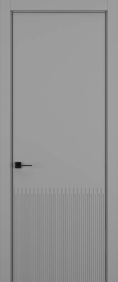 Полотно VERTICAL 05 Матовый Светло-серый 2000*600 A2