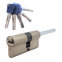 Механизм цилиндровый с длинным штоком LT70 (40x30S) SN (мат. никель)