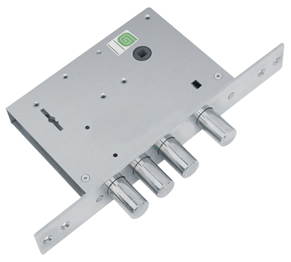 Замок Guardian (Гардиан) врезной сувальдный с задвижкой ЗВ 30.04, 4 кл. (длинный кл. 59 мм) /123:185:2/