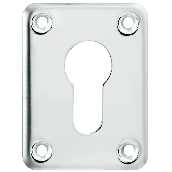 Декоративная Punto (Пунто) накладка ESC083/C-SS (нержавейка) на цилиндр (1 шт.) тех.упак.