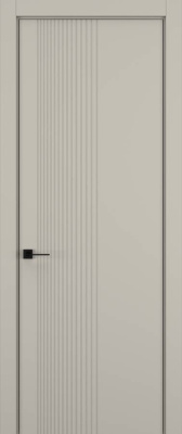 Вертикаль 07 Матовый Серый шелк Нестандарт