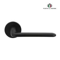 Дверная ручка на розетке PORTA DI PARMA Plana Чёрный  112.03