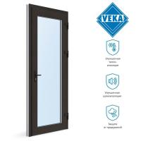 Пластиковая входная дверь VEKA WHS 60 ( 900ш х 2000в ) двухкамерная, Белый/Темно-коричневый dveri6094