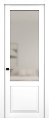 Дверь Керамик снежный 4 NC ст.просветленное 2000*1000