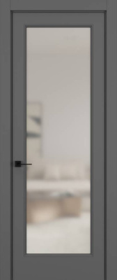 Полотно ELEGANT 01V Матовый Темно-серый Fume Satinato 2000*600 A2 R